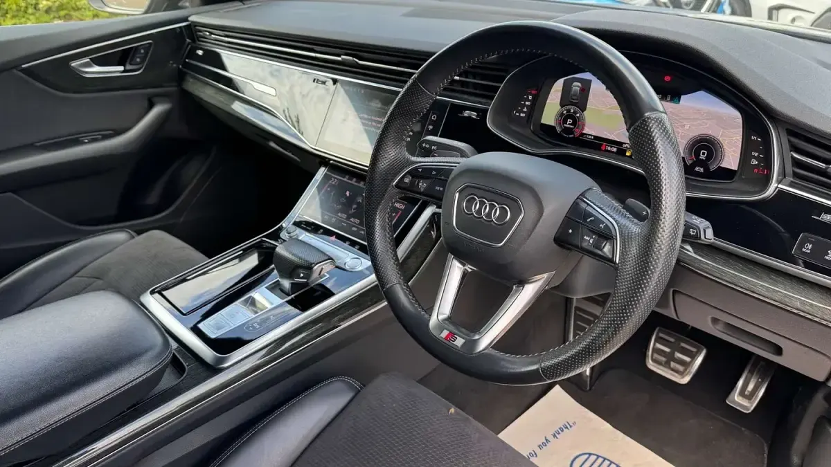 Used Audi Q8 S-Line 286 HP (210 kW) 2018 Grey SUV
