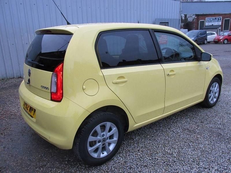 Used Skoda Citigo Elegance 2012 Yellow Hatchback