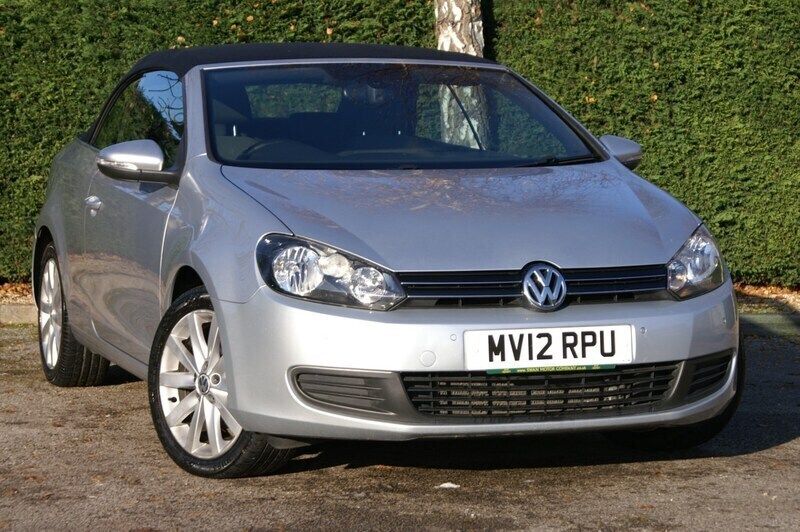 Used VW Golf Cabriolet SE 2012 Reflex silver metallic Cabriolet