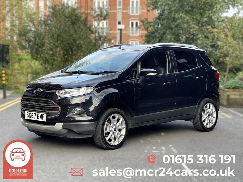 Used Ford Ecosport Titanium 95 HP (69 kW) 2017 Black SUV