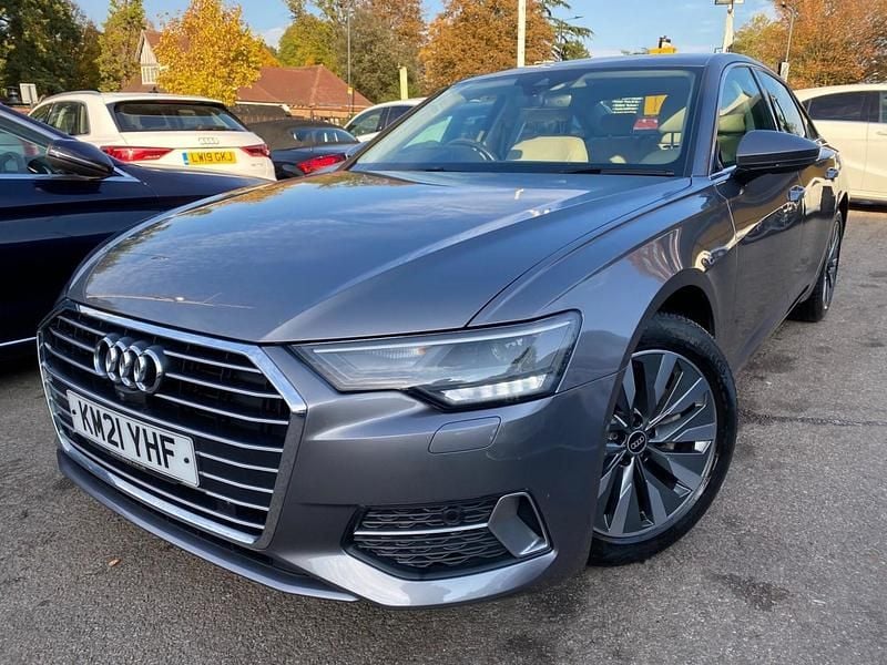 Grey Used 2021 Audi A6 Sport Sedan | £16,999 (Fair price) - Image 1/4
