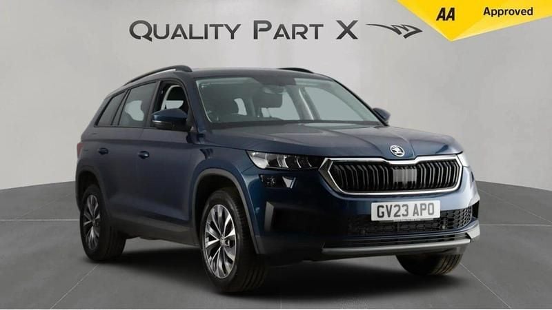 Blue Used 2023 Skoda Kodiaq SE Drive SUV | £23,700 (Super price) - Image 1/4