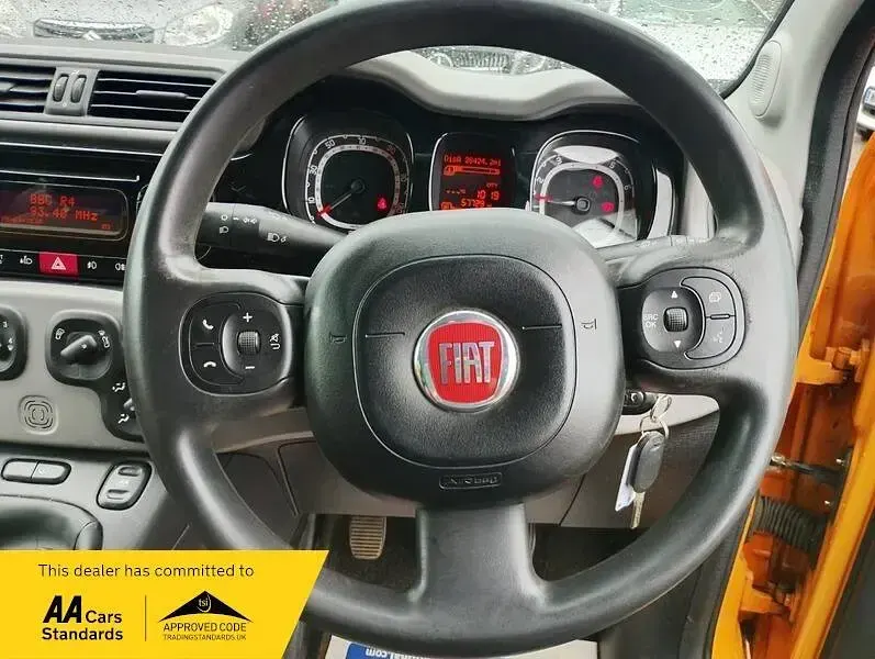 Used Fiat Panda Trekking 85 HP (62 kW) 2014 Orange Hatchback