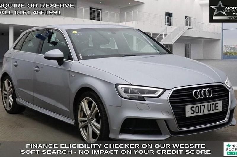 Silver Used 2017 Audi A3 S-Line Hatchback | £13,940 (Good price) - Image 1/1