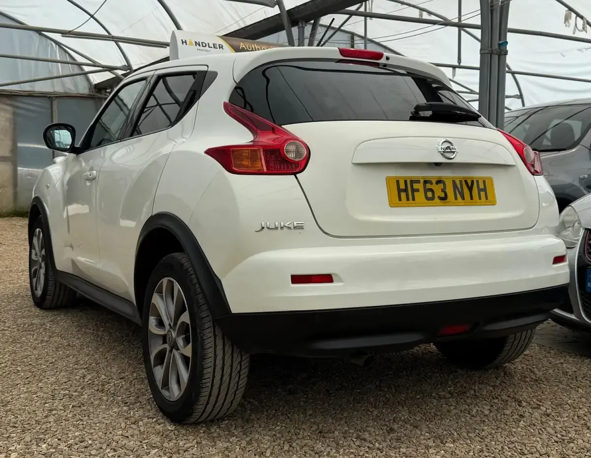 Used Nissan Juke Tekna 117 HP (86 kW) 2013 White SUV