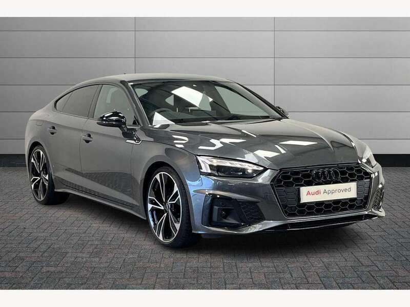 Grey Used 2022 Audi A5 Sportback Black Edition Hatchback | £28,795 (A bit pricey) - Image 1/4