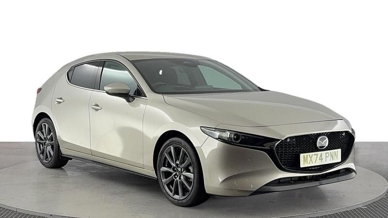Used Mazda 3 Exclusive-Line 140 HP (102 kW) 2025 Silver Hatchback