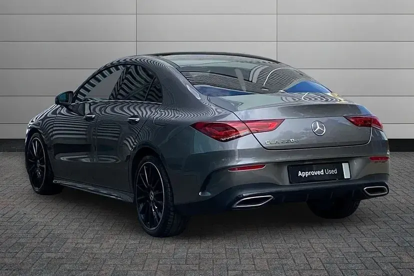 Used Mercedes CLA220 AMG Line Premium Plus 190 HP (139 kW) 2023 Mountain grey Sedan