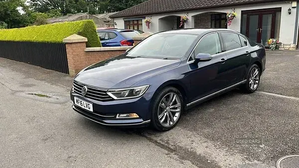 Used VW Passat GT 147 HP (108 kW) 2016 Blue Sedan