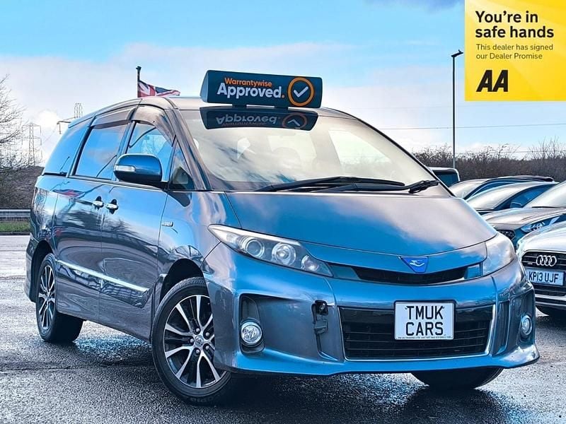 Used Toyota Estima Hybrid 2013 Blue MPV