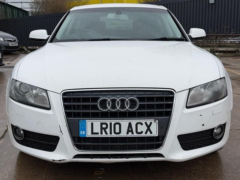 Used Audi A5 2010 White Hatchback