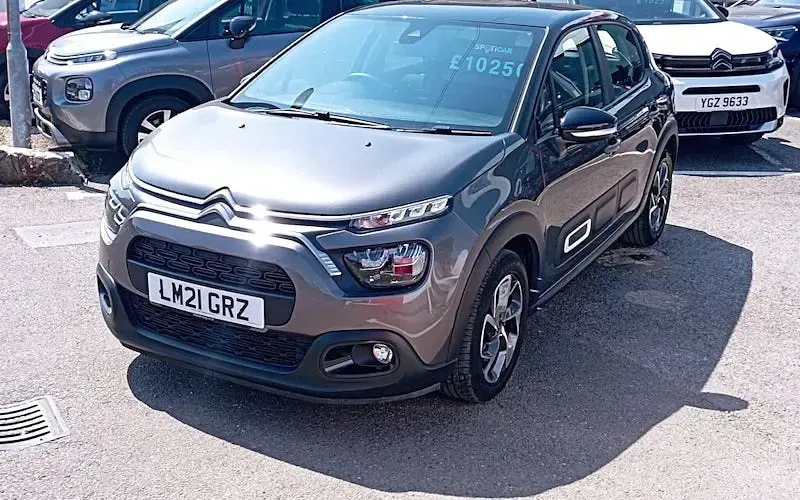Used Citroën C3 PureTech 83 HP (61 kW) 2021 Grey Hatchback
