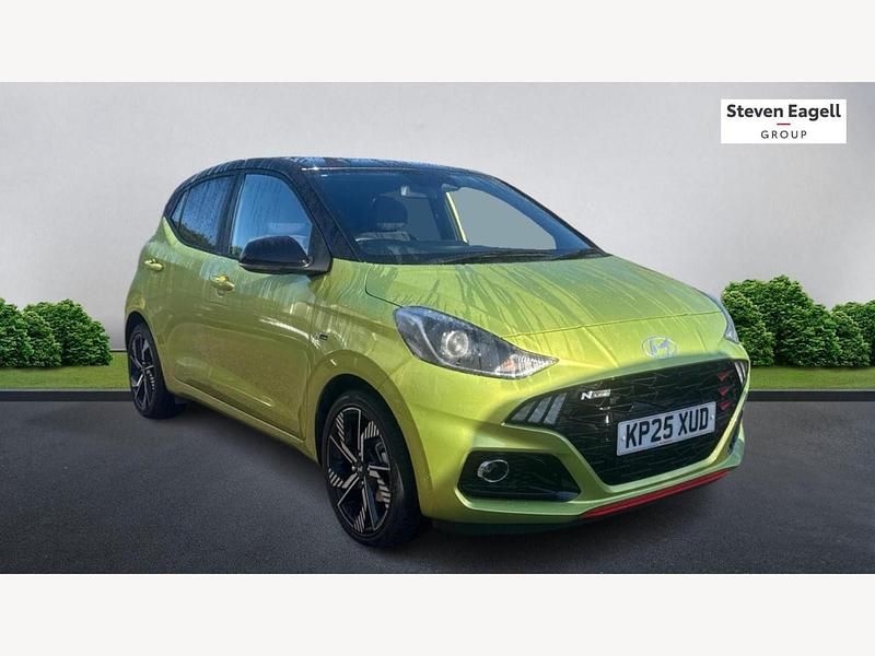 Used Hyundai i10 N Line 90 HP (66 kW) 2025 Yellow Hatchback