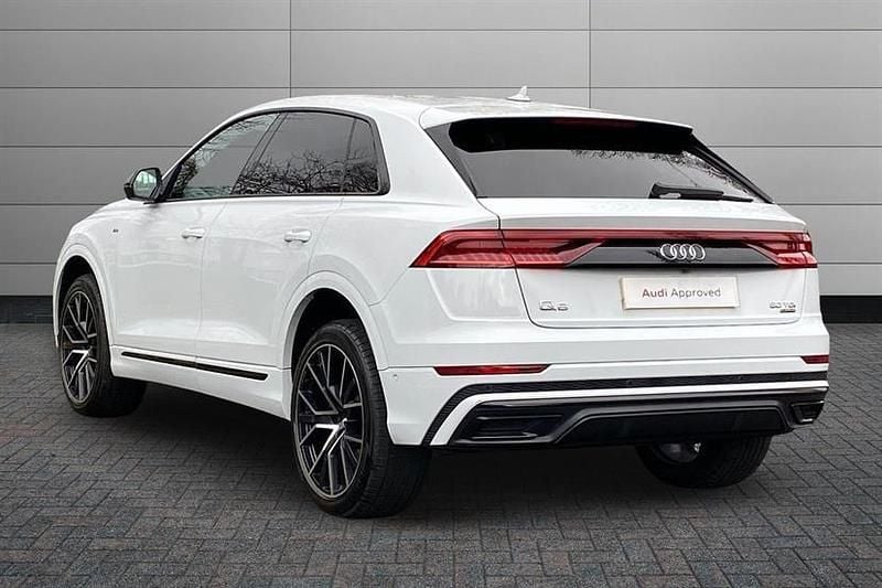 Used Audi Q8 Advanced 286 HP (210 kW) 2018 White SUV