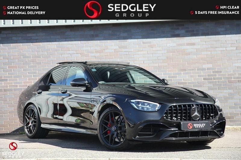 Black Used 2022 Mercedes E63 AMG AMG Sedan | £67,995 (Fair price) - Image 1/4