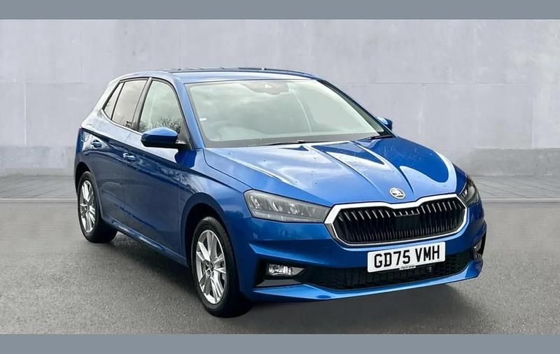 Used Skoda Fabia SE L 147 HP (108 kW) 2026 Race blue metallic Hatchback