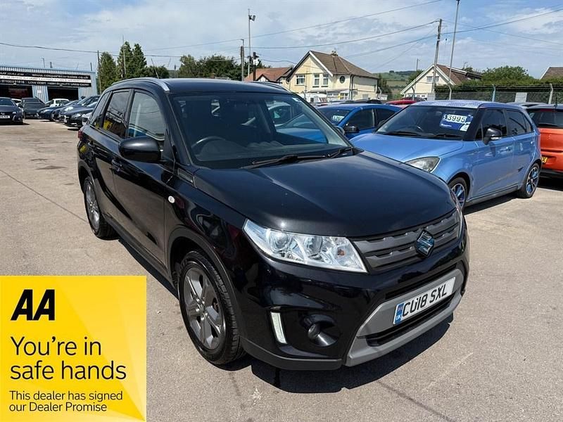 Black Used 2018 Suzuki Vitara SZ-T SUV | £6,995 (Expensive) - Image 1/4
