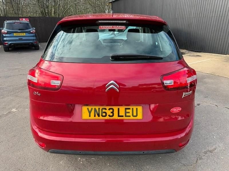 Used Citroën C4 Picasso Exclusive 115 HP (84 kW) 2013 Red MPV