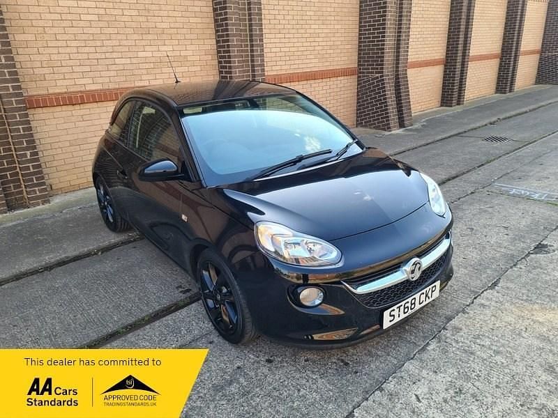 Black Used 2018 Vauxhall Adam Hatchback | £6,799 (Fair price) - Image 1/4