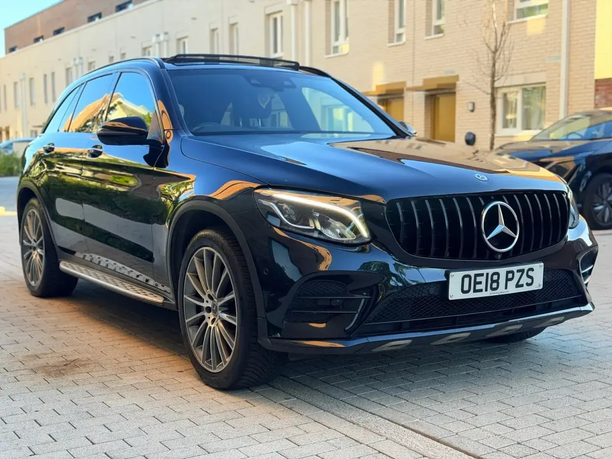 Used Mercedes GLC350 AMG line 2018 Black SUV