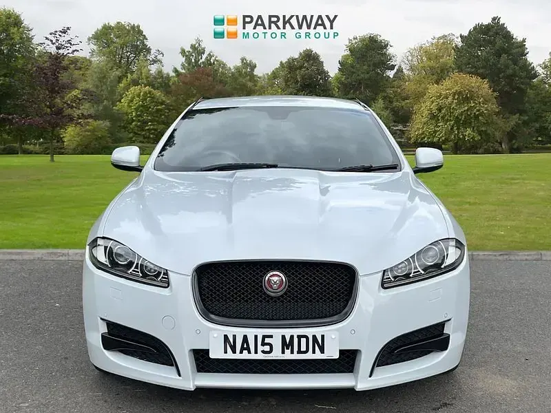 Used Jaguar XF R-Sport 2015 White Estate
