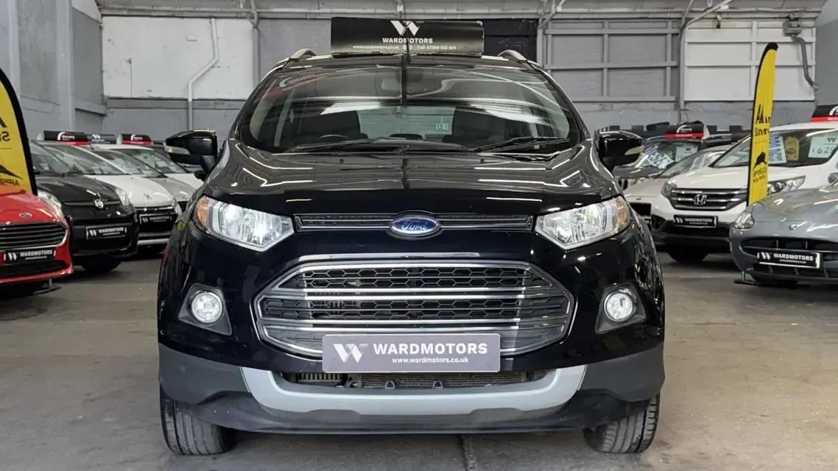 Used Ford Ecosport Titanium 95 HP (69 kW) 2017 Black SUV
