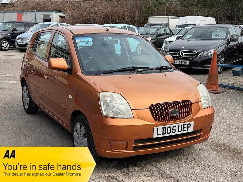 Used Kia Picanto LX 64 HP (47 kW) 2005 Orange Hatchback