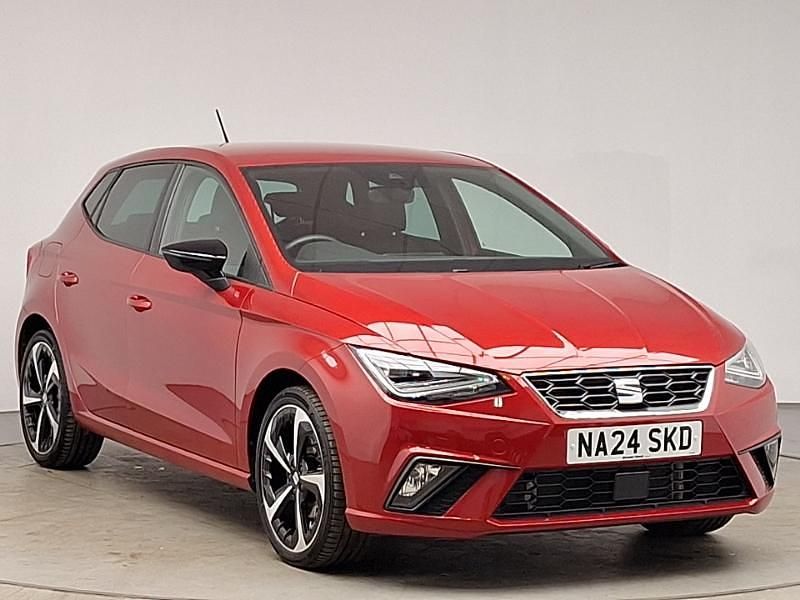 Red Used 2024 Seat Ibiza FR Sport Hatchback | £18,998 (Fair price) - Image 1/4