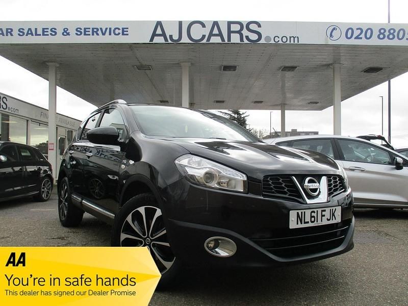 Used Nissan Qashqai N-TEC 117 HP (86 kW) 2011 Black SUV
