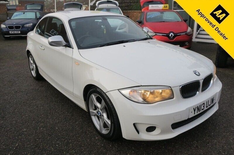 White Used 2013 BMW 120 Coupé Exclusive Coupe | £3,995 (Good price) - Image 1/4