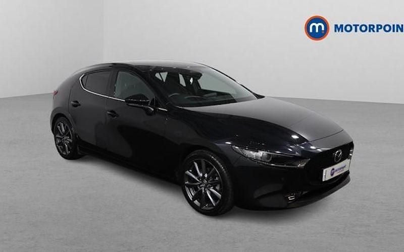 Used Mazda 3 Exclusive-Line 140 HP (102 kW) 2025 Black Hatchback