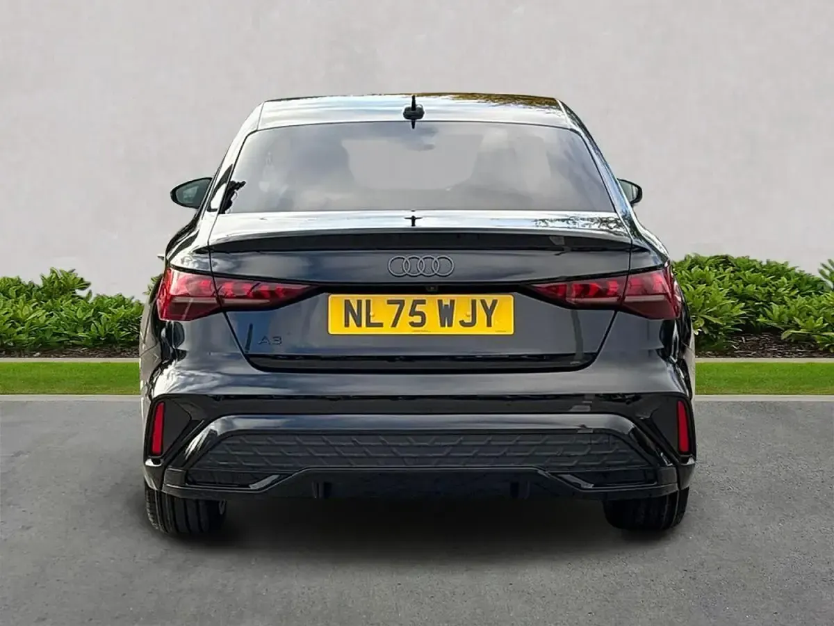 Used Audi A3 Black Edition 147 HP (108 kW) 2025 Black Sedan