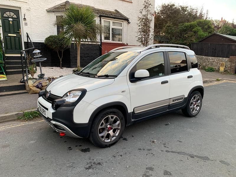 Used Fiat Panda Cross Cross 69 HP (50 kW) 2018 White Hatchback