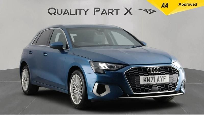 Used Audi A3 Sportback e-tron Sport 2021 Blue Hatchback