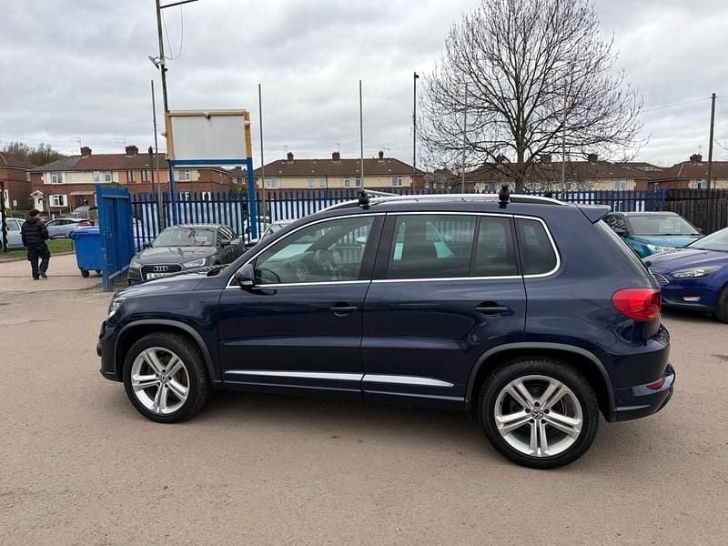 Used VW Tiguan R-line 2015 Blue SUV
