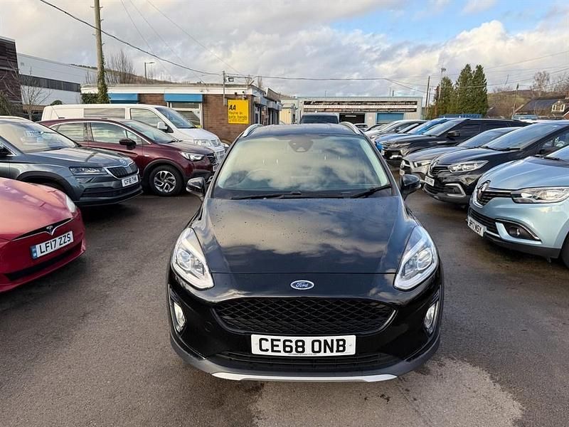 Used Ford Fiesta Active 100 HP (73 kW) 2018 Black Hatchback