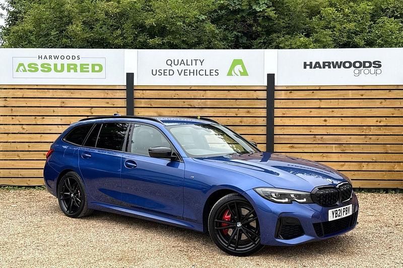 Blue Used 2021 BMW M340 M Sport Sedan | £33,390 (Fair price) - Image 1/3