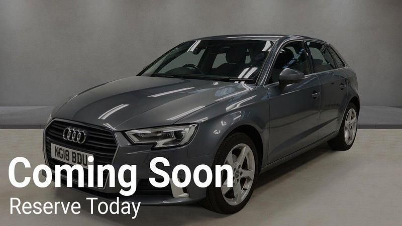 Used Audi A3 Sportback Sport 2018 Grey Hatchback