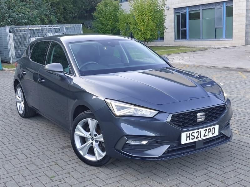Grey Used 2021 Seat Leon FR Hatchback | £14,498 (Fair price) - Image 1/4