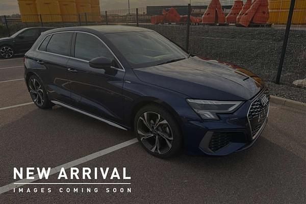 Blue Used 2023 Audi A3 S-Line Hatchback | £26,995 (Expensive) - Image 1/4