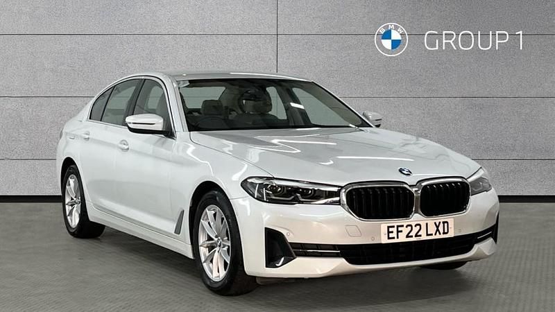 White Used 2022 BMW 520 Sport Line | £24,990 (Fair price) - Image 1/4