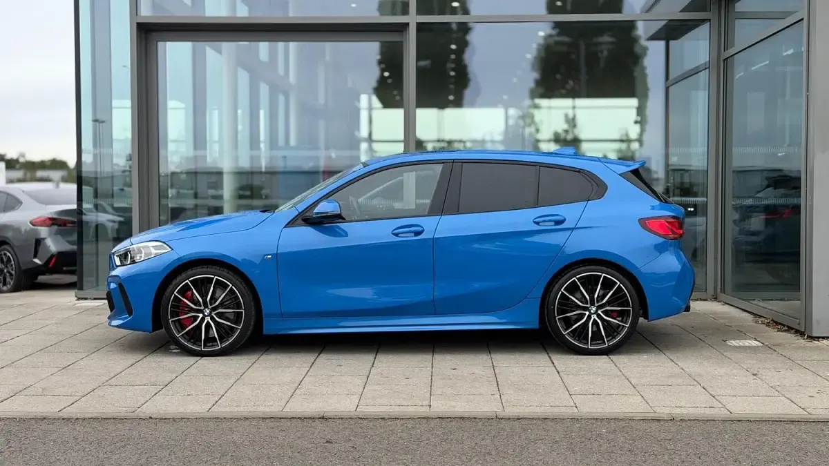 Used BMW 128 Shadowline 265 HP (194 kW) 2024 Blue Hatchback
