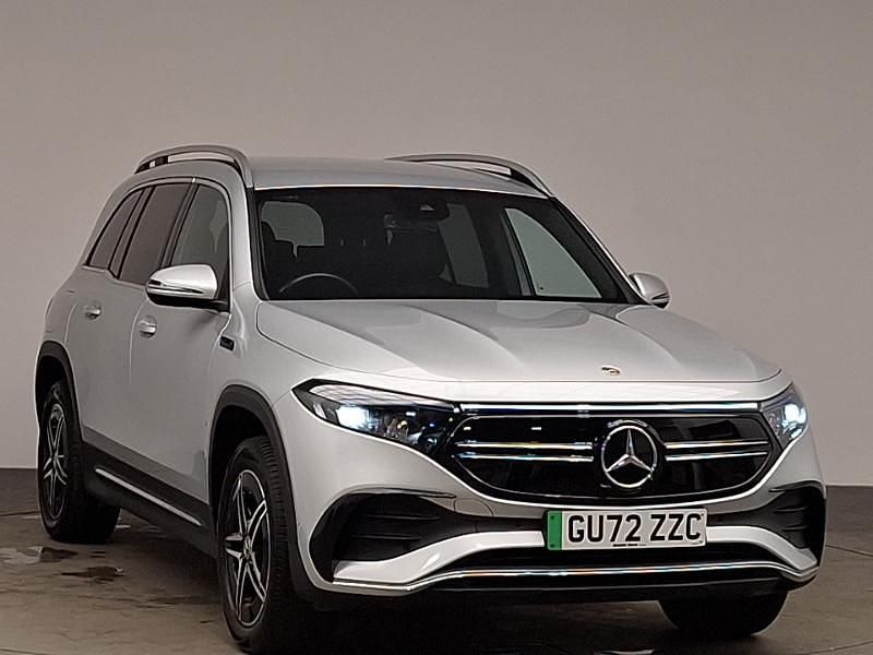 Used Mercedes EQB350 AMG line 214 kW (292 HP) 2022 Silver SUV