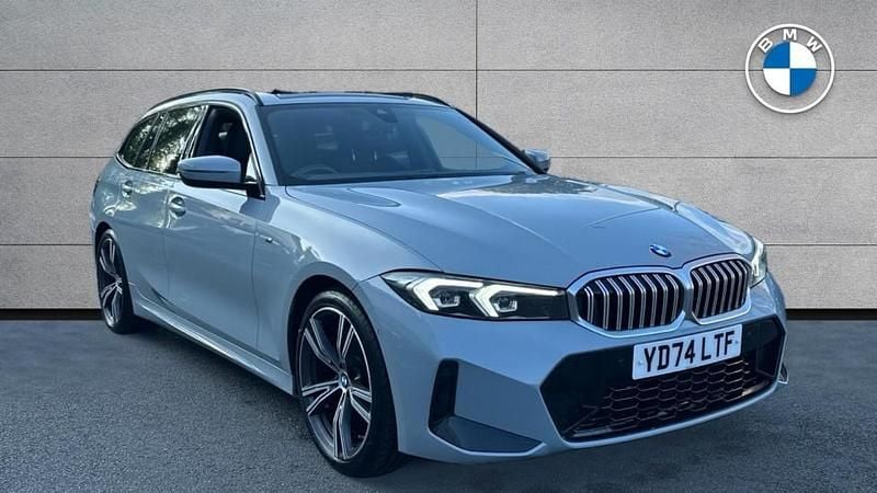 Grey Used 2024 BMW 320 M Sport Estate | £32,494 (A bit pricey) - Image 1/4