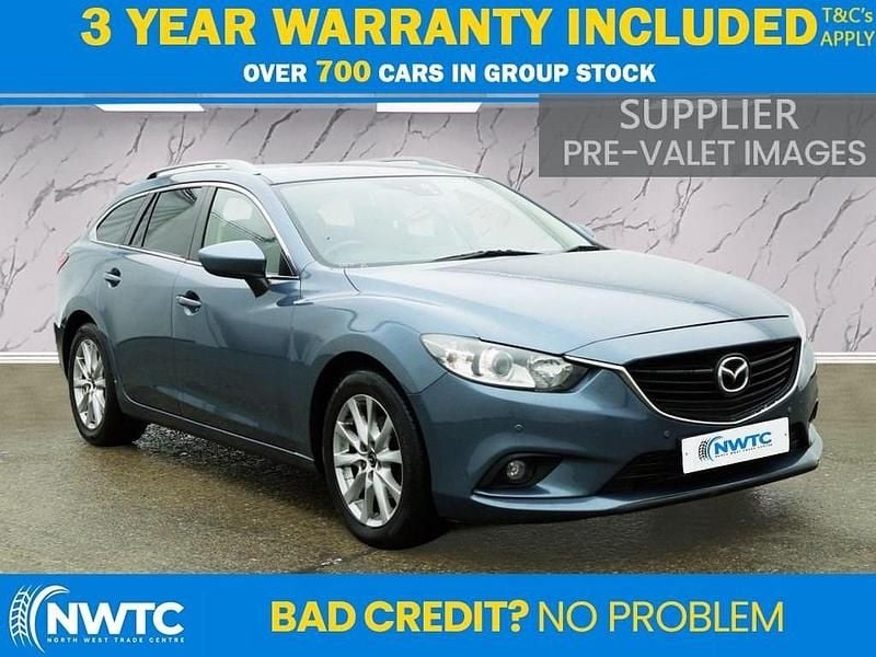Blue Used 2015 Mazda 6 Estate | £6,195 (Good price) - Image 1/2