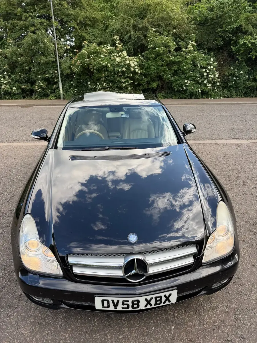 Used Mercedes CLS320 2008 Black Coupe