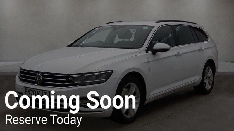 White Used 2020 VW Passat SE Estate | £12,790 (Good price) - Image 1/3