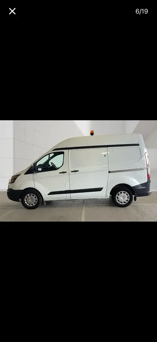 Used Ford Transit Custom 105 HP (77 kW) 2016 White Van
