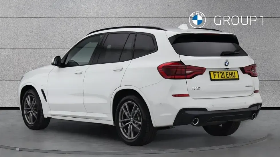 Used BMW X3 M Sport 190 HP (139 kW) 2021 White SUV