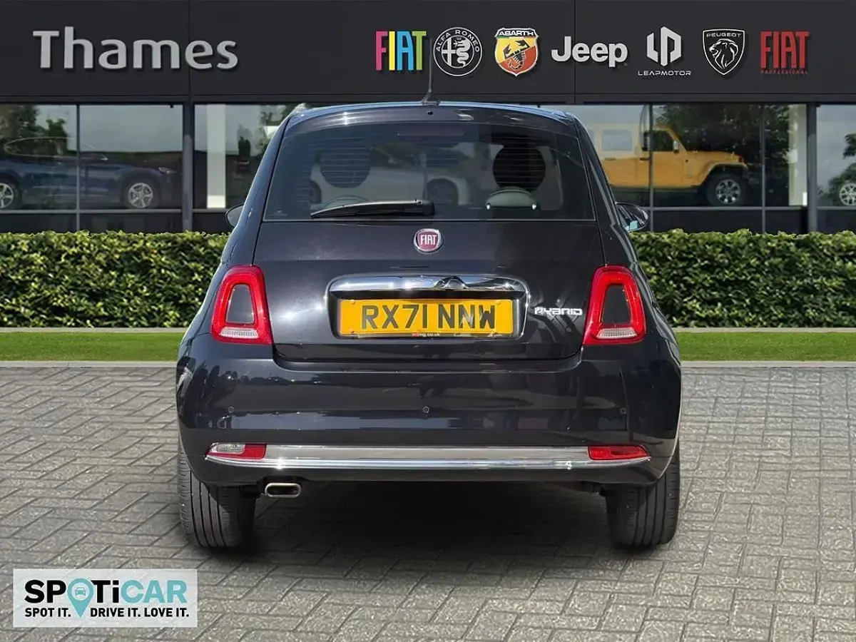 Used Fiat 500 Star 70 HP (51 kW) 2021 Black Hatchback